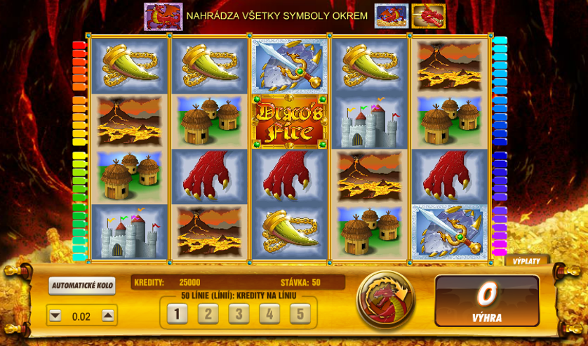 slot Draco's Fire online by netent