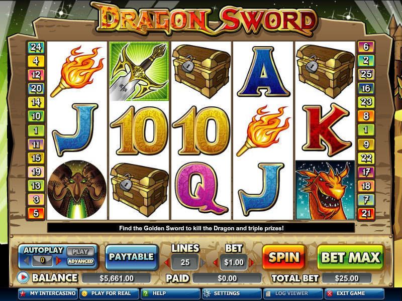 slot machine dragon sword