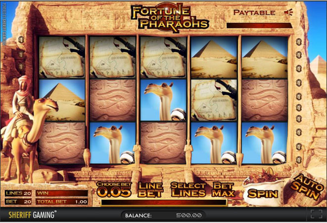 Slot Online Fortune of the Pharaohs