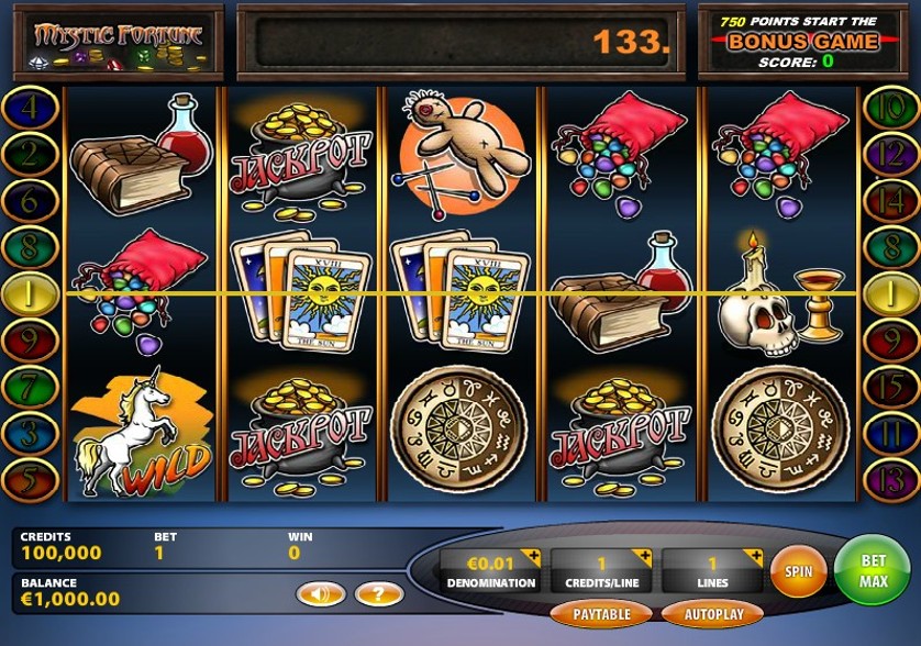 slot machine mystic fortune