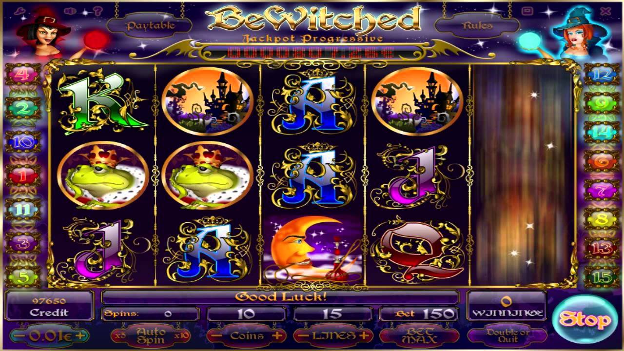 slot machine bewitched