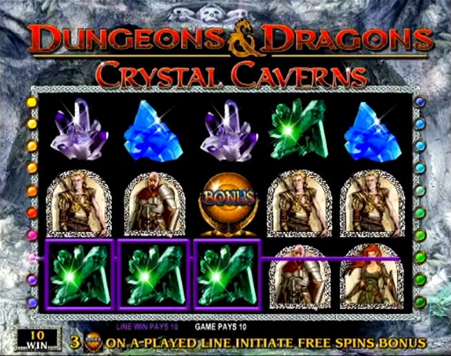 slot gratis Dungeons & Dragons Crystal Caverns