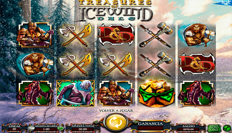 slot online Dungeons & Dragons: Treasures of Icewind Dale