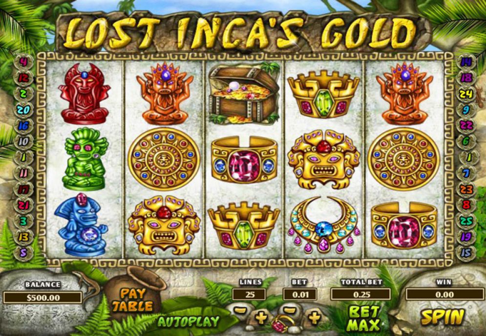 slot gratis lost inca's gold