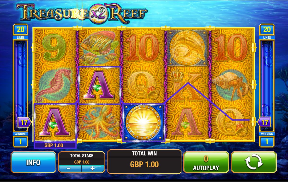 slot treasure reef gratis